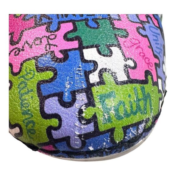 Alegria By PG Lite Womens Sneakers Size 40 9.5 Autism Essence Puzzle Print READ - Picture 5 of 12